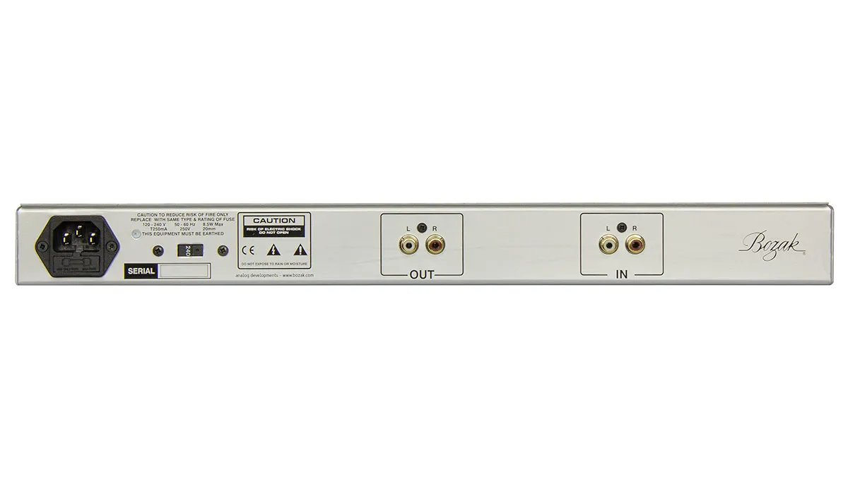 Bozak ISO-3 Isolateur 3 voies analogique phono