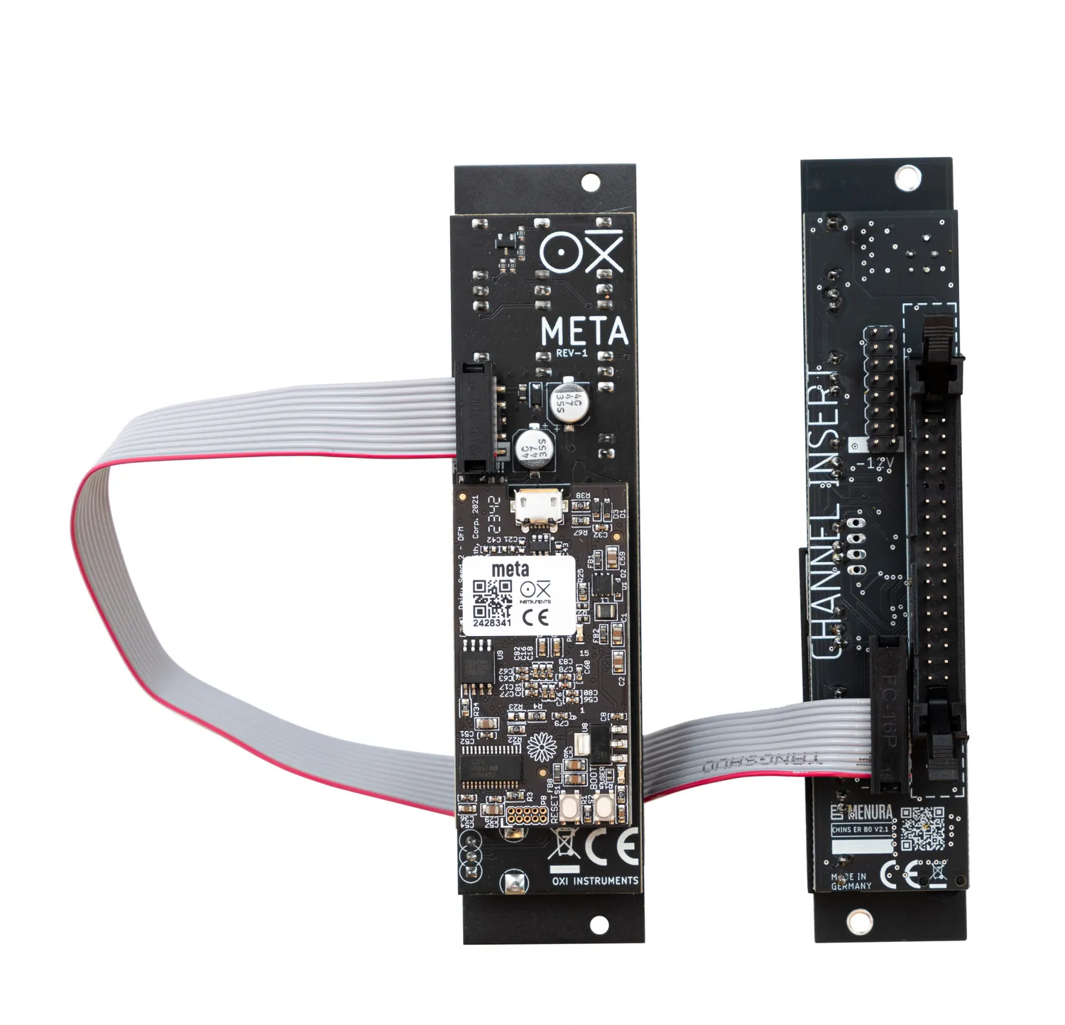 Menura Audio Eurorack Breakout module insert voie TS