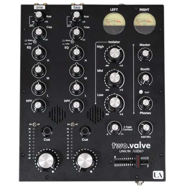 Union Audio two.valve table de mixage DJ analogique à lampes