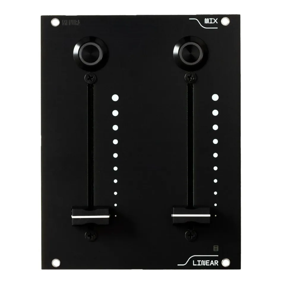 Menura Audio Linear Mixer module mixeur faders 60 mm