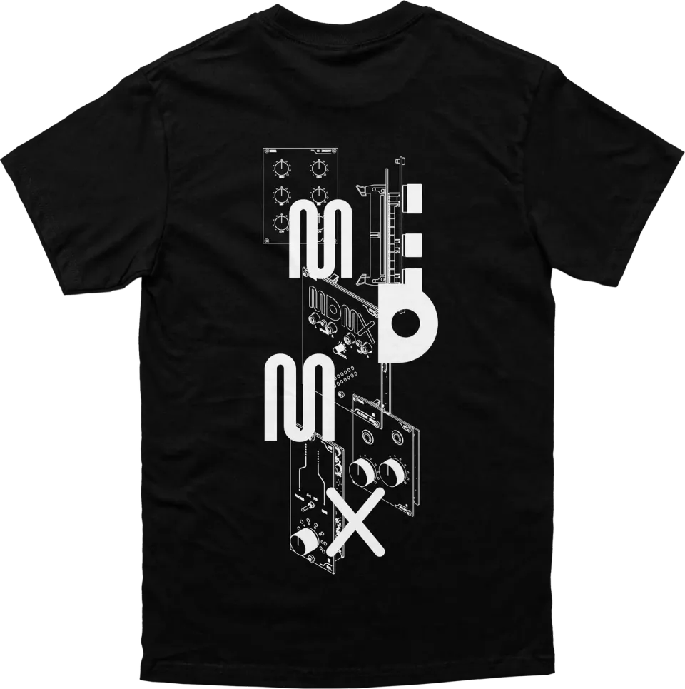 Menura Audio MDMX T-shirt oversize brodé coton lourd