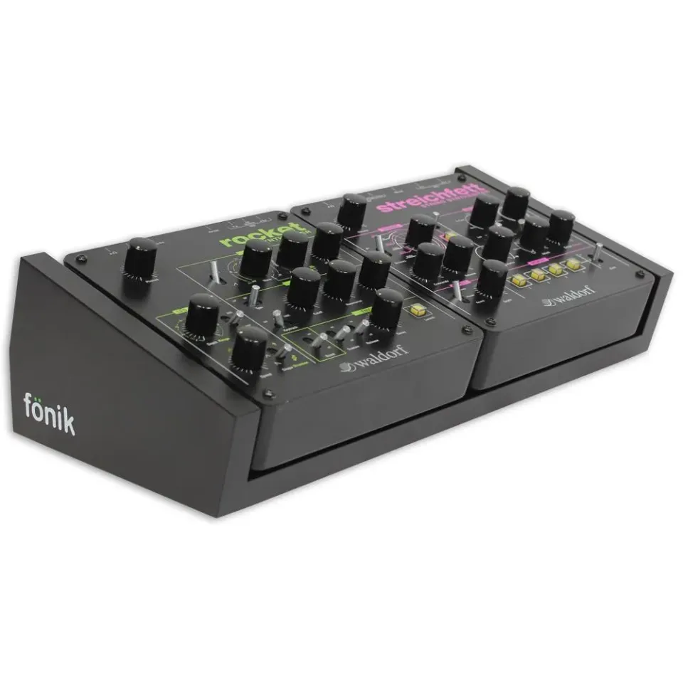 Fonik Original 2x Waldorf Rocket Streichfett 2-Pole support