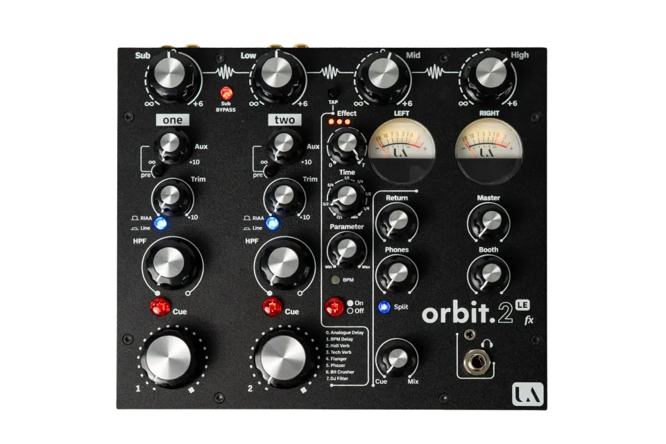Union Audio orbit.2 LE fx table de mixage DJ analogique