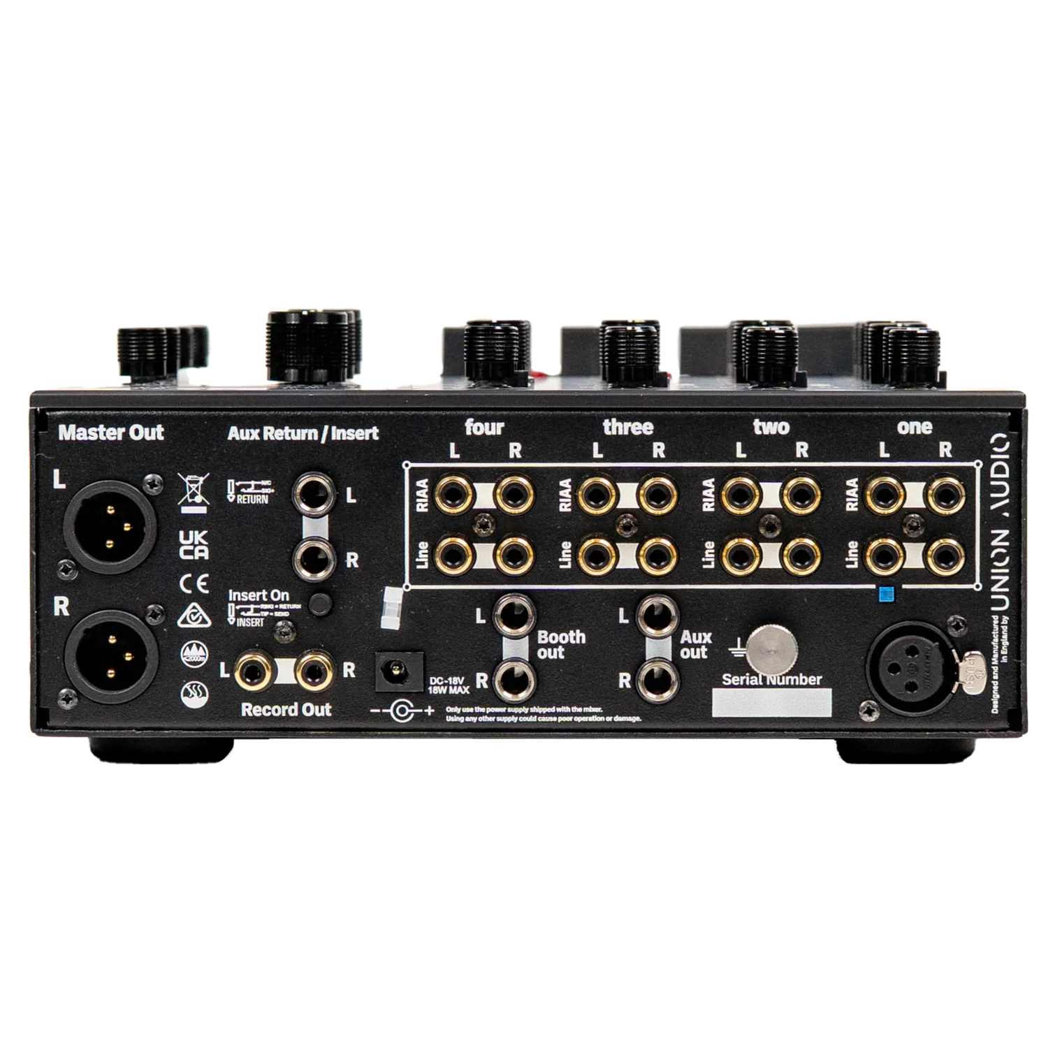 Union Audio elara.4 Mk2 mixeur DJ analogique