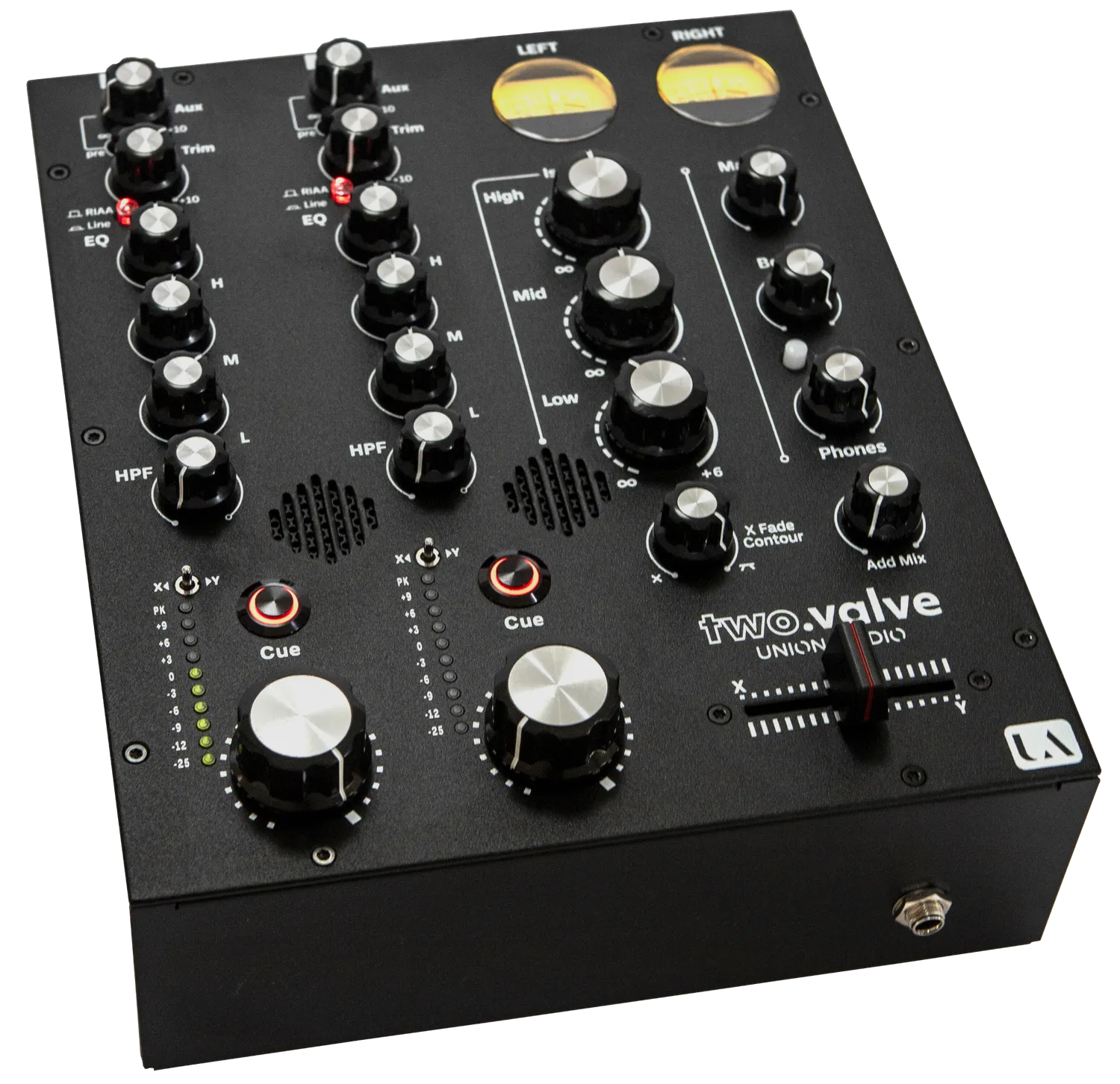 Union Audio two.valve table de mixage DJ analogique à lampes