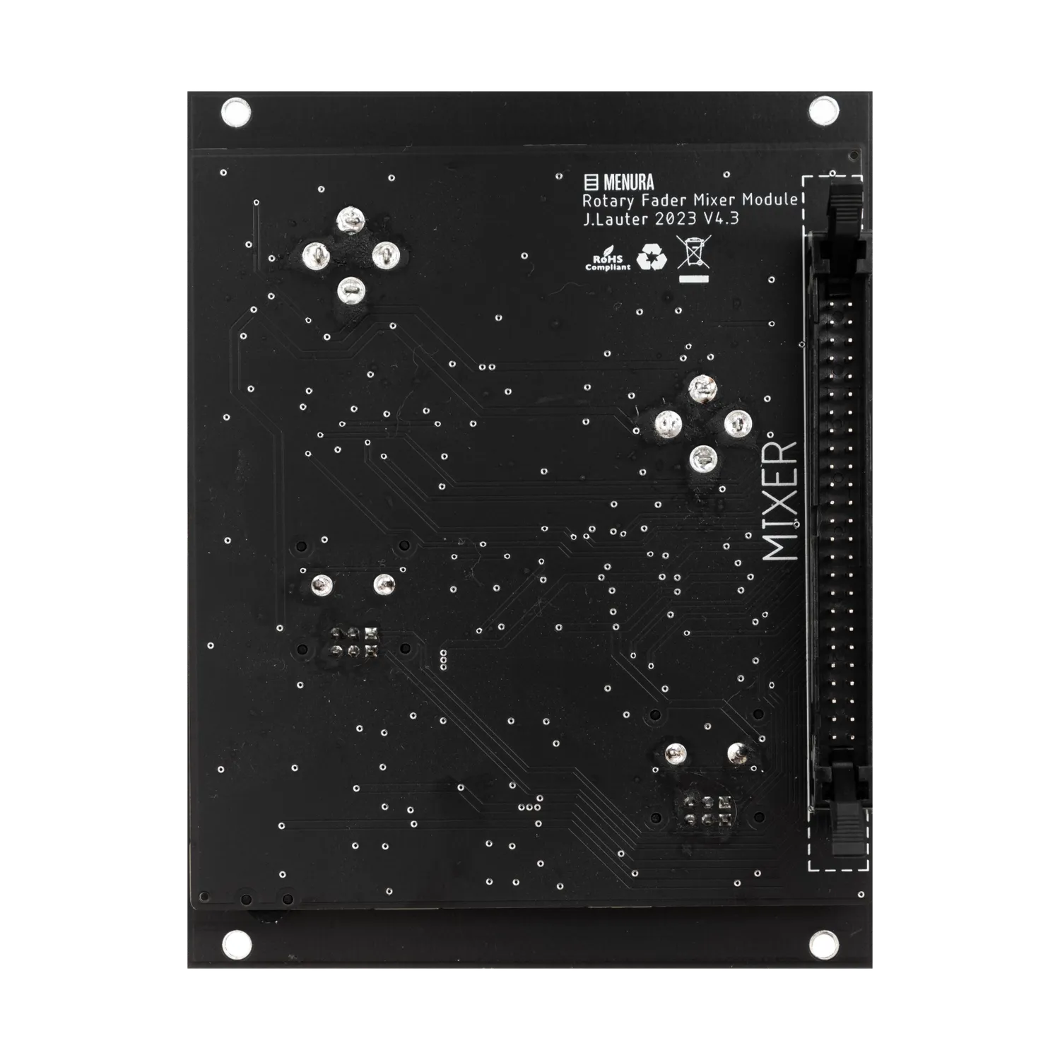 Menura Audio Rotary Mixer module mixeur rotatif analogique