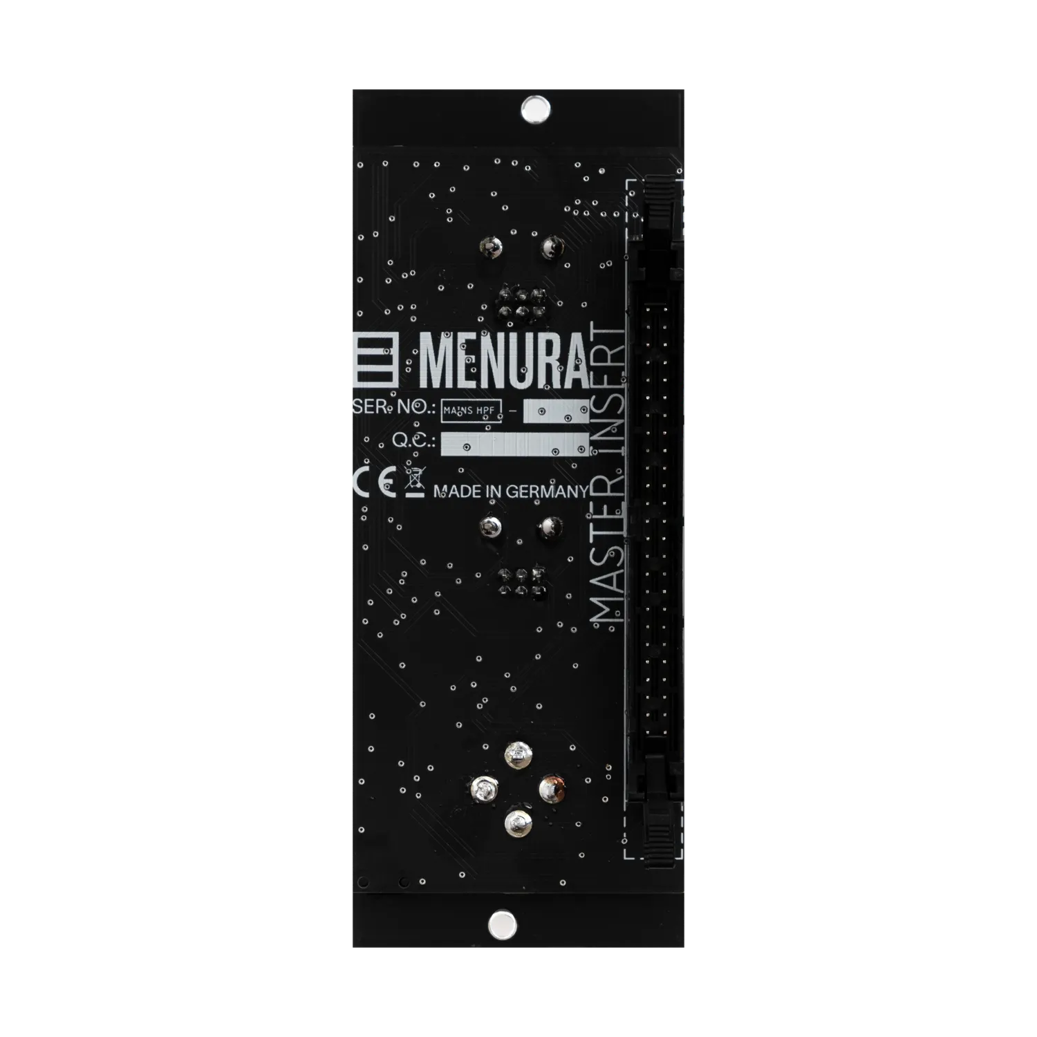 Menura Audio HPF Master Insert module filtre passe-haut 3 pôles