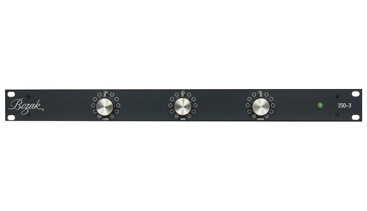 Bozak ISO-3 Isolateur 3 voies analogique phono