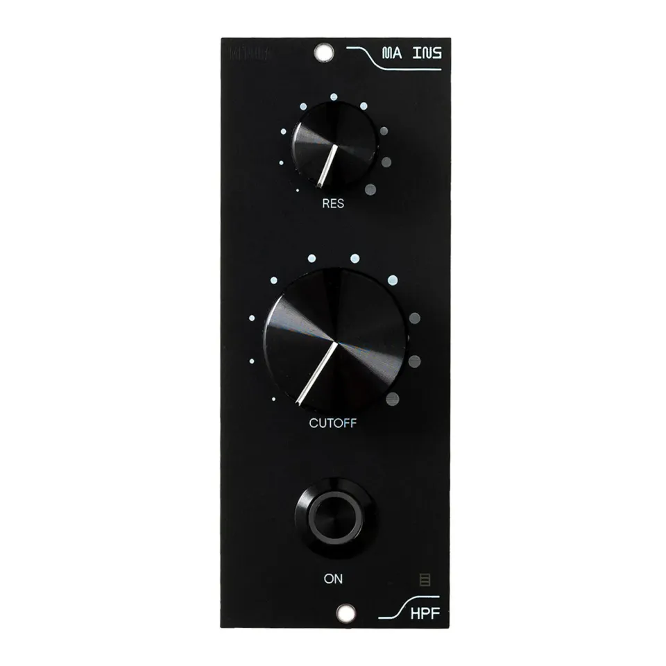 Menura Audio HPF Master Insert module filtre passe-haut 3 pôles