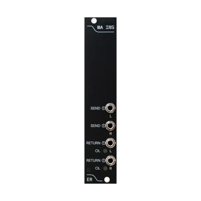 Menura Audio Eurorack Breakout Master Insert module effet
