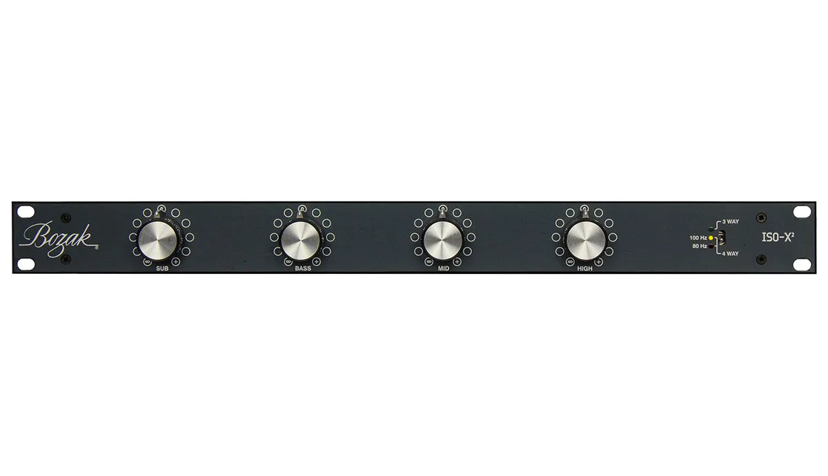 Bozak ISO-X Isolateur 3/4 voies analogique
